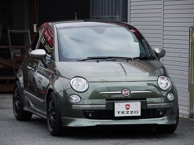 画像3: 【生産終了】TEZZOフロントリップスポイラー for Fiat500 Series《14.01.11更新》
