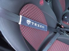 画像1: TEZZO 本革シートベルトパッド（アルカンタグ付き） for MiTo　 《15.11.03 更新》 (1)