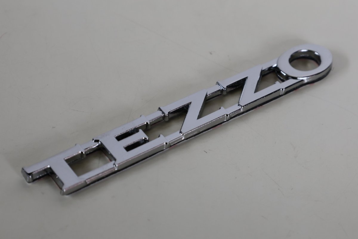 画像1: TEZZOロゴエンブレム100mm×13mm【25.05.31更新】 (1)