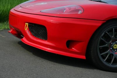 画像1: TEZZO ブレイドタイプ フロントスポイラー (for Ferrari360モデナ)