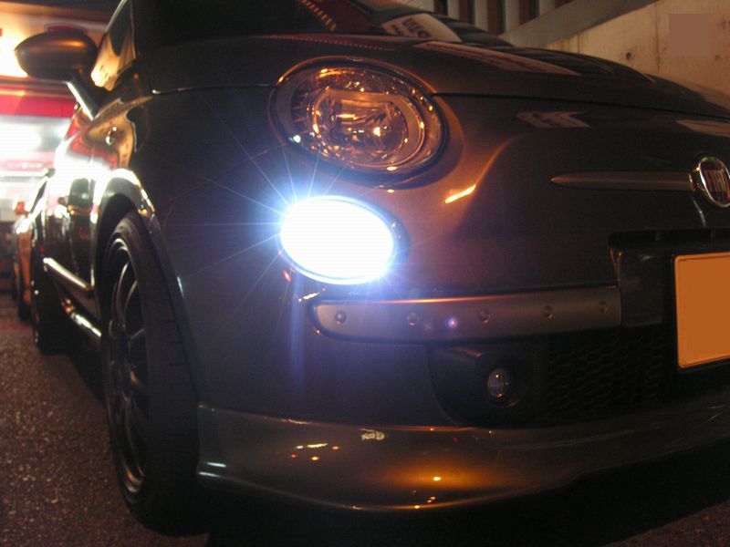 アバルト LED ライセンスランプ 595 500 ナンバー灯 ABARTH